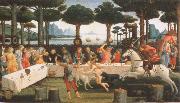 Sandro Botticelli workshop picture out of the series the story of the Anastasius degli Onesti oil painting picture wholesale